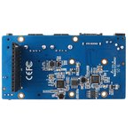Фото 3/4 Orange Pi Zero NAS Expansion board, Плата расширения для Orange Pi Zero добавит интерфейсы: SATA, mSATA, 2хUSB, 3,5 мм AV (TBC)