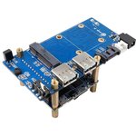 Фото 4/4 Orange Pi Zero NAS Expansion board, Плата расширения для Orange Pi Zero добавит интерфейсы: SATA, mSATA, 2хUSB, 3,5 мм AV (TBC)