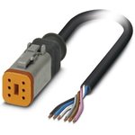 1415029, Sensor Cables / Actuator Cables SAC-6P-10 0-PUR/DTFS