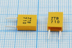 Керамические резонаторы 710кГц с двумя выводами; №пкер 710 \C07x4x09P2\\3000\ \ZTB710J\2P-1 (ZTB710)