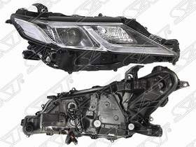 Фара Toyota Camry (XV70) 17-21 (Справа/ LED/ ДХО/ С электрокорректором/ 1 полоса)