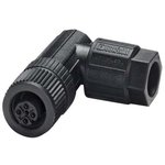 1424694, Circular Connector, 4 Contacts, Cable Mount, M12 Connector, Plug ...