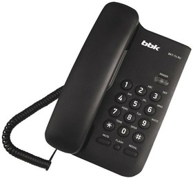 Проводной телефон BBK BKT-74 RU Black