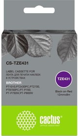 Ленточный картридж CS-TZE431 TZE-431 черный, для Brother 1010/1280/1280VP/2700VP 1449583