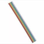 AWG28-9/F/300, Flat Ribbon Cable 9Conductors 28AWG 300V Multi Color 91.44m Reel