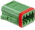 93445-5133, Conn Housing PL 8 POS Crimp ST Cable Mount Green Bag