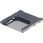 DM1AA-SF-PEJ(72), Memory Card Connectors SD MEM CD CONN R/A SMT PUSHPUSH