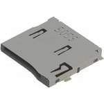 112J-TDAR-R01, Считыватель MicroSD, Push-Push типа H=1.85 Материа