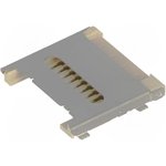 500901-0801, держатель карты памяти Micro SD 8 контактов 1.1мм