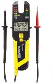 Фото 1/2 2100-DELTA, Voltage and Continuity Tester with Current Function, IP64, Backlit LCD, Visual / Audible / Vibrating