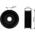 T38009, Ролик CADILLAC CTS 02-, ESCALADE 06-, CHEVROLET ALERO 99- ...