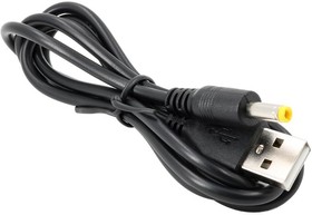 Фото 1/3 Orange Pi Power Cable, Кабель питания для Orange Pi One/Lite/PC/PC 2 (USB AM - DC 4.0 x 1.7 mm), 0,8м