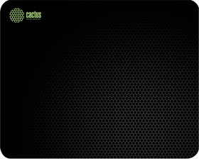 Фото 1/6 Коврик для мыши Cactus Black Mesh 250x200x3мм (CS-MP-D02S)