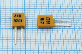 Керамические резонаторы 920кГц с двумя выводами; №пкер 920 \C05x2x06P2\\3000\ \ZTB920J\2P-1