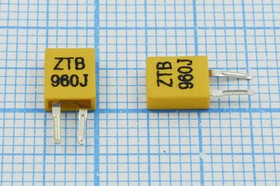 Керамические резонаторы 960кГц с двумя выводами, пкер 960 \C05x2x06P2\\3000\ \ZTB960J\2P-1