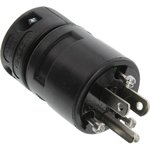 130141-0016, PWR ENTRY PLUG, NEMA 5-15P, 15A, 125V