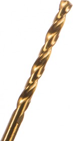 Сверло по металлу нитрид титана HSS-TiN DIN 338 (10 шт; 4.2x43х75 мм) 4200420T3D