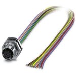 1411588, Sensor Cables / Actuator Cables SACC-DSI-M12FS-8P M16XL/0,5