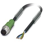 1415677, Sensor Cables / Actuator Cables SAC-5P-M12MS/5 0-PVC
