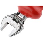 8070V, Adjustable Spanner, 165 mm Overall, 20mm Jaw Capacity, Insulated Handle ...