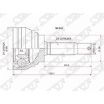 MI-014, Шрус наружный MITSUBISHI GALANT 4G63 E5#/E7#/E8#A 93-98/4D68 E57 92-96