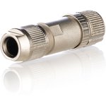 1424693, Circular Connector, 4 Contacts, Cable Mount, M12 Connector, Socket ...