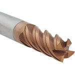 AHNO Фреза твердосплавная 1.5мм (L=50, l=4, хв=4) Z4 35° по стали, нерж. ...