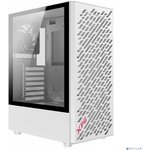 XPG VALOR AIR white / ATX / tempered glass / 4x 120mm black fans/front magnet ...