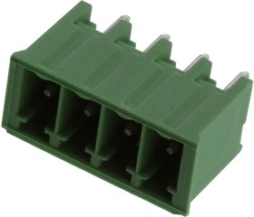 284514-4, Pluggable Terminal Blocks HEADER 4P STR 3.5MM