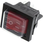 RB242D1021-117/ACC-F02-1, Rocker Switches Rocker, DPST, Off-On, Panel Mount ...