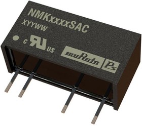 NMK0515SAC, Isolated DC/DC Converters - Through Hole 2W 5-15V SIP SINGLE OUTPUT