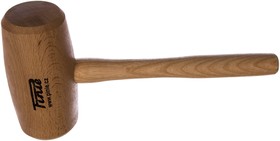 Киянка деревянная круглая 70x110 мм 53-2