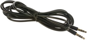 Аудио кабель Jack 3.5(M)/Jack 3.5(M), 2м, черный, коробка CCAB-02-35MM-2MB