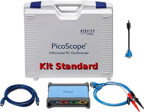 PicoScope 4444 standard kit, Differential Oscilloscope Kit High-Resolution Differential Oscilloscope, PicoConnect 441 1:1 Passive