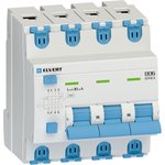 Elvert Автоматический выключатель дифф.тока D06 4р C6 30 мА электрон ...