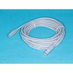 SC06-8P8C5, Патч-корд (шнур) RJ-45 - RJ-45 кат.6, 5м, серый