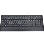 клавиатура Logitech Keyboard K280E, USB, Rus/Eng, [920-005215]
