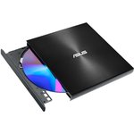 SDRW-08U9M-U/BLK/G/AS, Внешний оптический привод ASUS SDRW-08U9M-U Black RTL