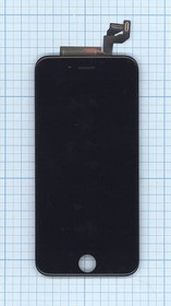 Дисплей для iPhone 6S в сборе с тачскрином (Foxconn) черный
