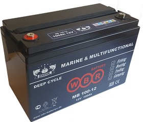 MB 100-12, аккумуляторная батарея для лодки/катера