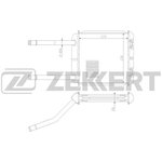 mk-5003 Радиатор отоп. Opel Astra F 91- Vectra A 88-