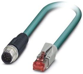 1403492, Ethernet Cables / Networking Cables VS-M12MS-IP20-94B- LI/3,0