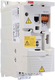 Фото 1/4 ACS35503E02A44, Преобразователь частоты ACS355-03E-02A4-4, 400VAC, 2.4A, 0.75kW, IP20, корп.R1