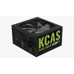Блок питания AeroCool KCAS PLUS GOLD 550W RGB 100-240VAC Full Range APFC EU Box