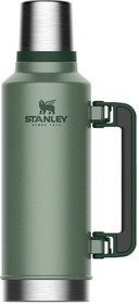 Фото 1/2 10-11969-001, Термос Stanley Classic (1,9 литра), темно-зеленый
