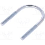 CB.8.49.90(1 1/2"), U-bolt; B; 1.25; steel; zinc; Thread len: 46mm; for fixing pipes