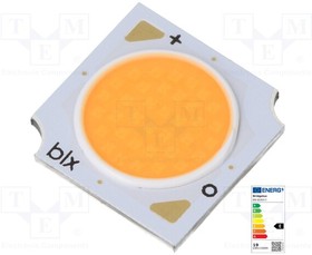 Фото 1/2 BXRE-30E1000-B-73, Power LED; COB; 120°; 270mA; P: 9.1W; 1307lm; 13.5x13.5x1.7mm; V10