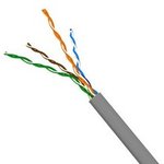Кабель Lanmaster TWT-TEL4/100-GY 2 парыX28AWG 100м серый