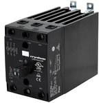 DR6760D25P, 3-Phase Solid-State Relay - Control Voltage 4-32 VDC - Max Input ...