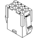 0039012141, Conn Housing M 14 POS 4.2mm Crimp ST Panel Mount Natural Mini-Fit Jr™ Bag